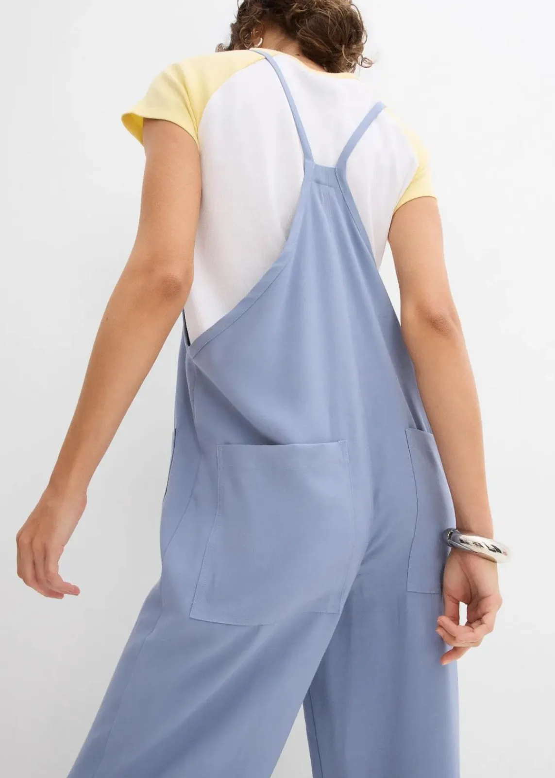 bonprix Bekleidung·Homewear|Jumpsuits^Jumpsuit aus softer Viskose rauchblau