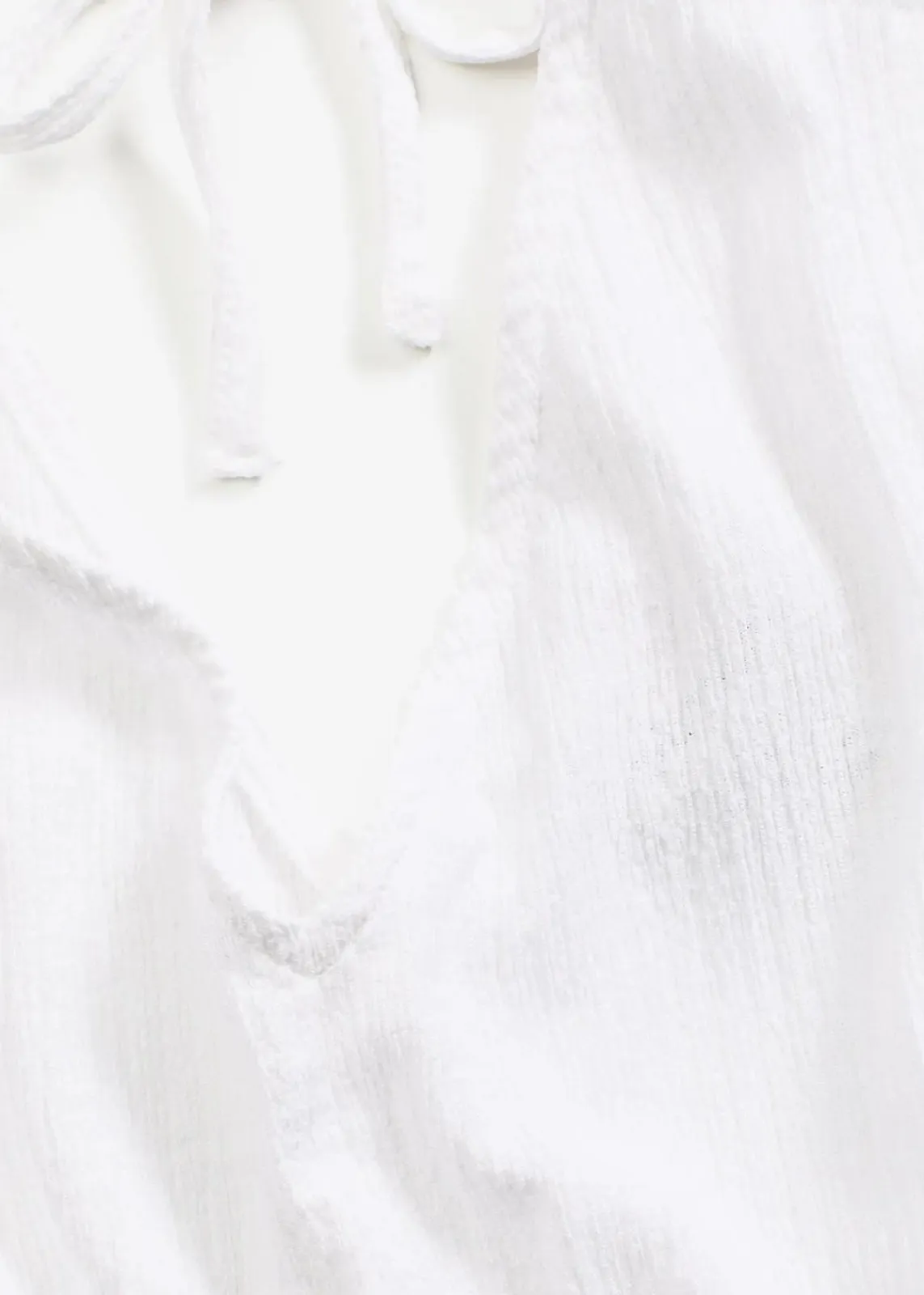 bonprix Bekleidung·Homewear|Jumpsuits^Jumpsuit aus strukturiertem Crêpe weiß