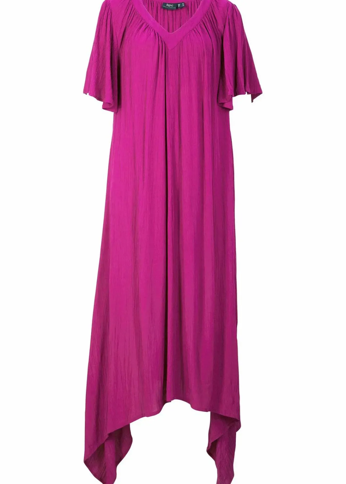 bonprix Kleider|Bekleidung·Pullover & Strickjacken^Kaftan-Kleid aus Kreppware violettorchidee