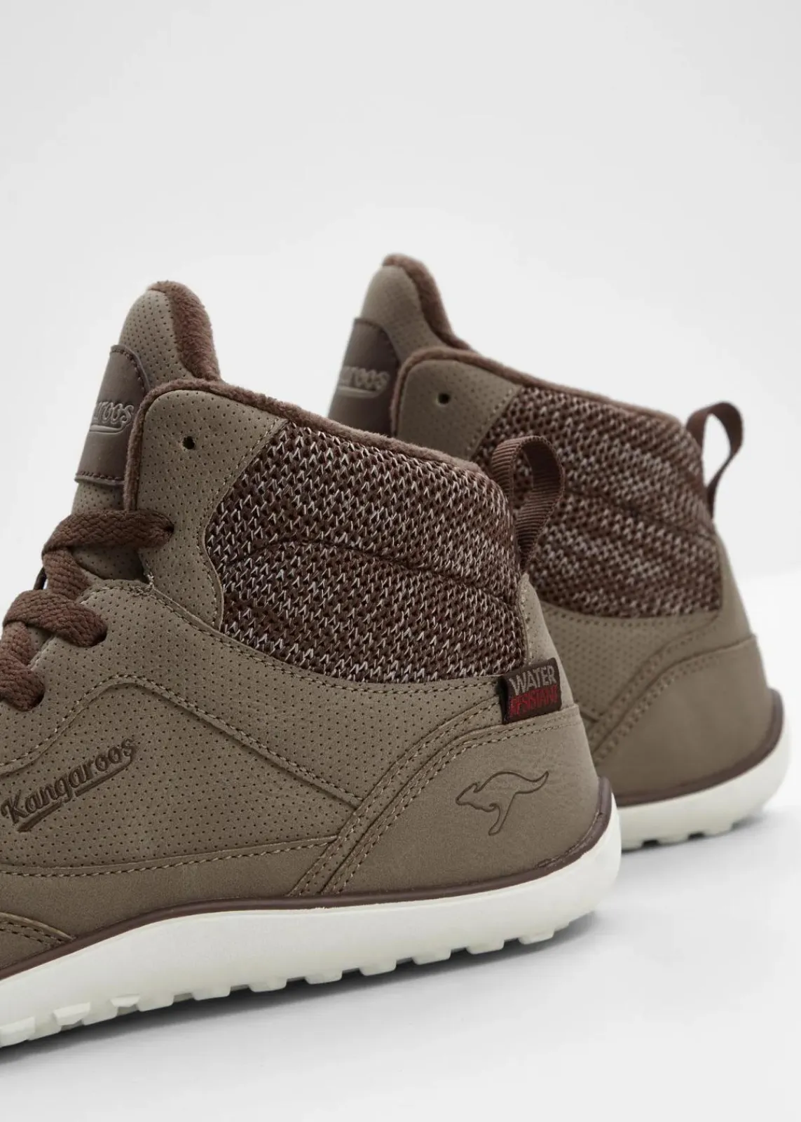 Kangaroos Slipper & Halbschuhe|High Heels^Barfußschuhe mit flexibler Sohle braun