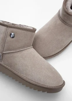 Kangaroos High Heels|Gefütterte Winterschuhe^Boot taupe