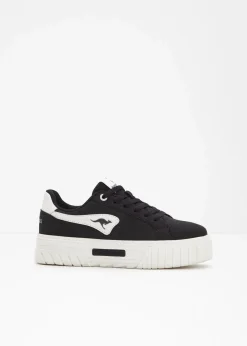 Kangaroos High Heels|Sneaker^Plateau-Sneaker schwarz