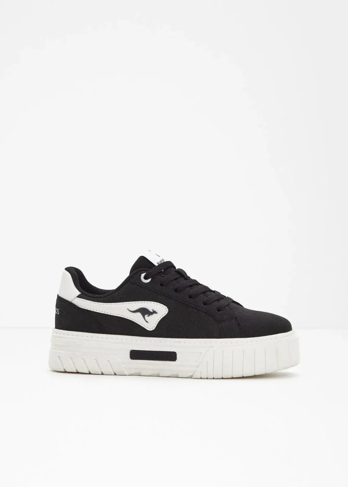 Kangaroos High Heels|Sneaker^Plateau-Sneaker schwarz