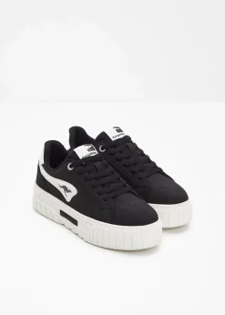 Kangaroos High Heels|Sneaker^Plateau-Sneaker schwarz