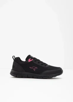 Kangaroos High Heels|Sneaker^Sneaker mit Mesh-Einsatz schwarz