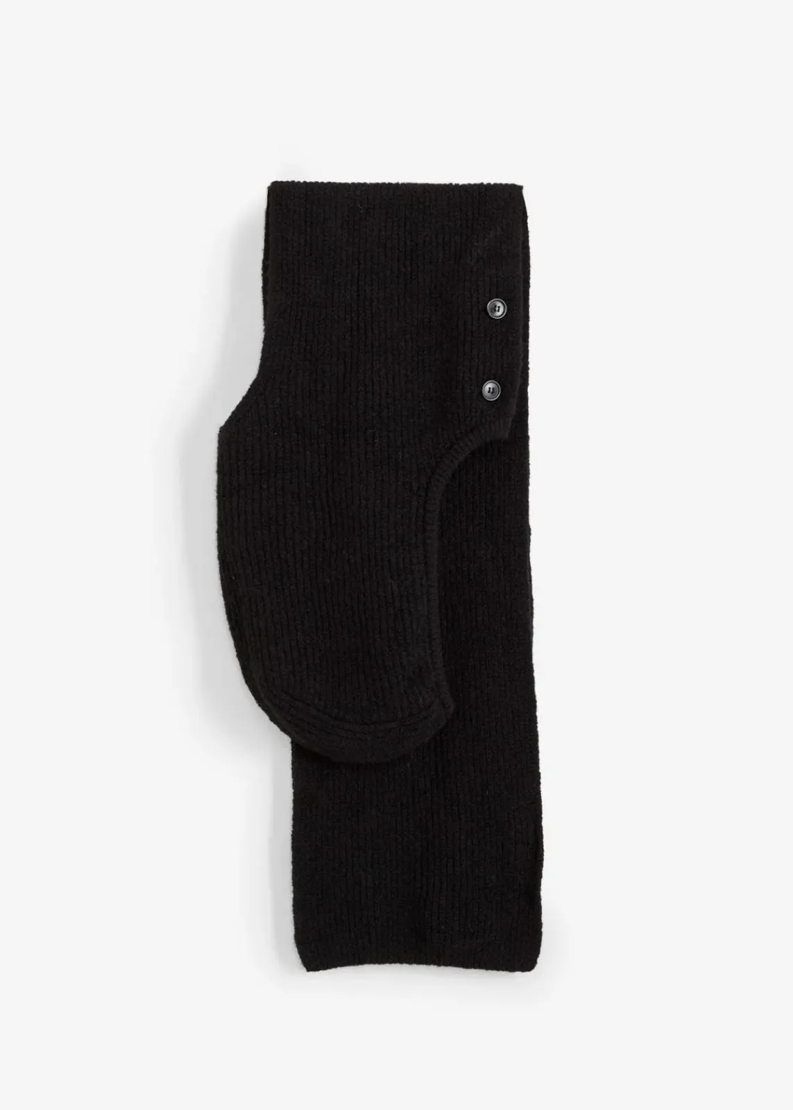 bonprix Schals & Tücher|Schuhe & Accessoires In Spezialgrößen·Tücher & Ponchos^Kapuzenschal schwarz
