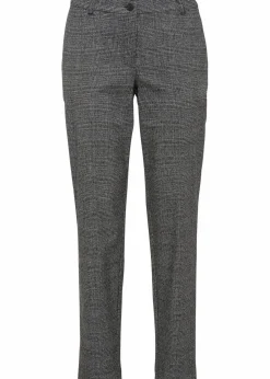 bonprix Bekleidung·Kleider|Hosen^Karo-Chinohose schwarz/weiß kariert