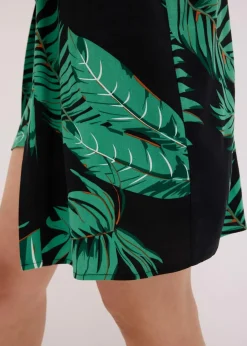 bonprix Zweiteiler & Sets|Blusen & Tuniken^Kimono-Bluse aus fließender Viskose schwarz floral