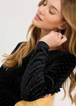 bonprix Bekleidung·Pullover & Strickjacken|Kleider^Kleid schwarz
