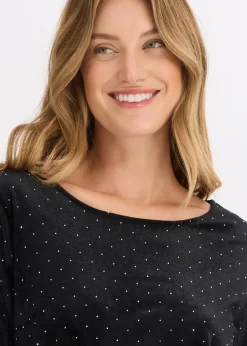 bonprix Bekleidung·Pullover & Strickjacken|Kleider^Kleid schwarz