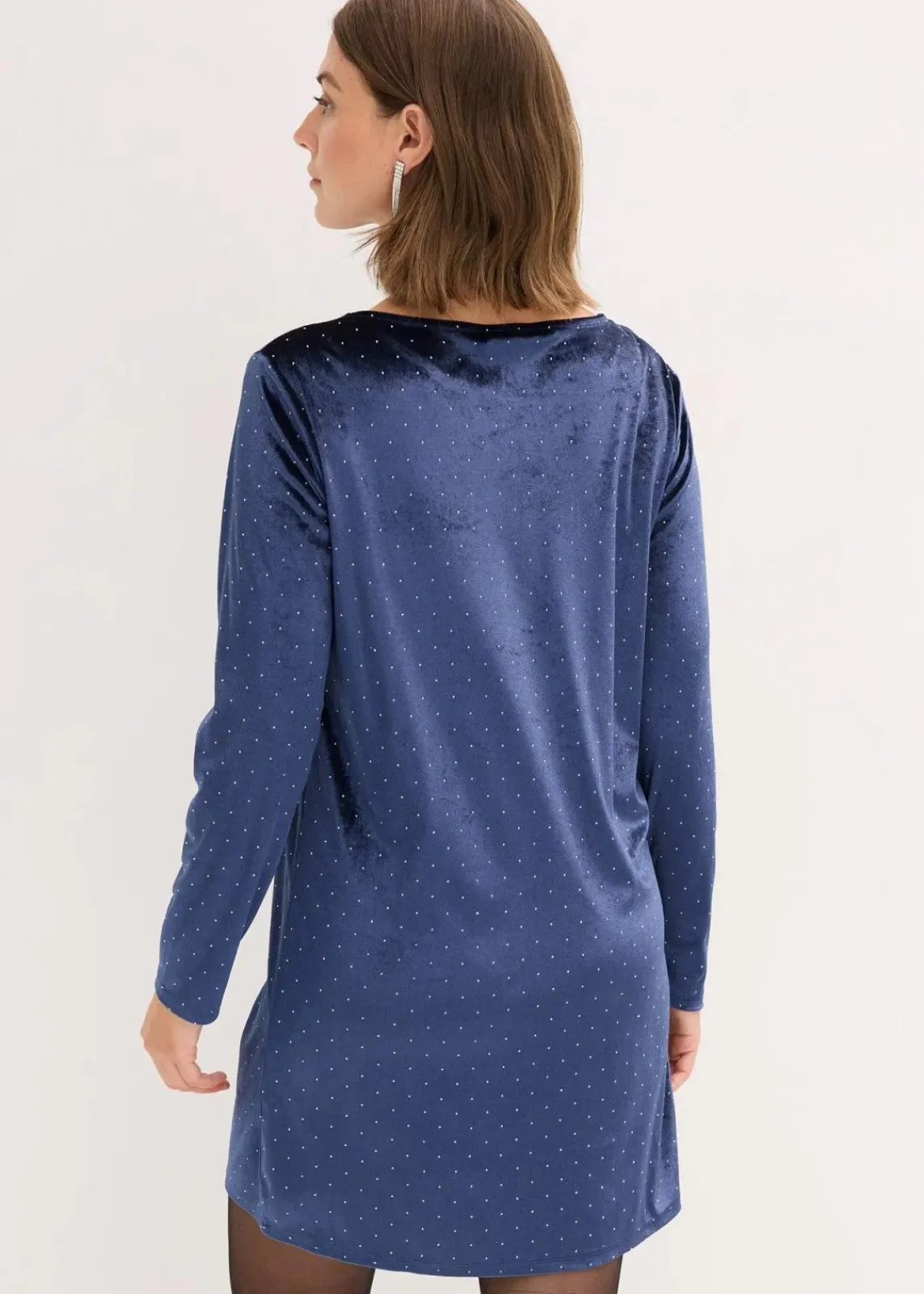 bonprix Kleider|Bekleidung·Pullover & Strickjacken^Kleid dunkelblau