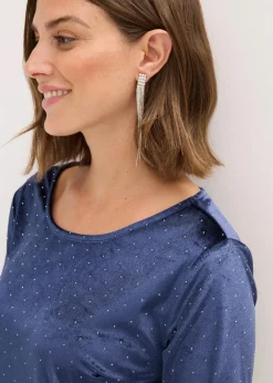 bonprix Kleider|Bekleidung·Pullover & Strickjacken^Kleid dunkelblau