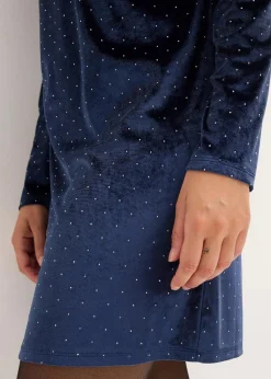 bonprix Kleider|Bekleidung·Pullover & Strickjacken^Kleid dunkelblau