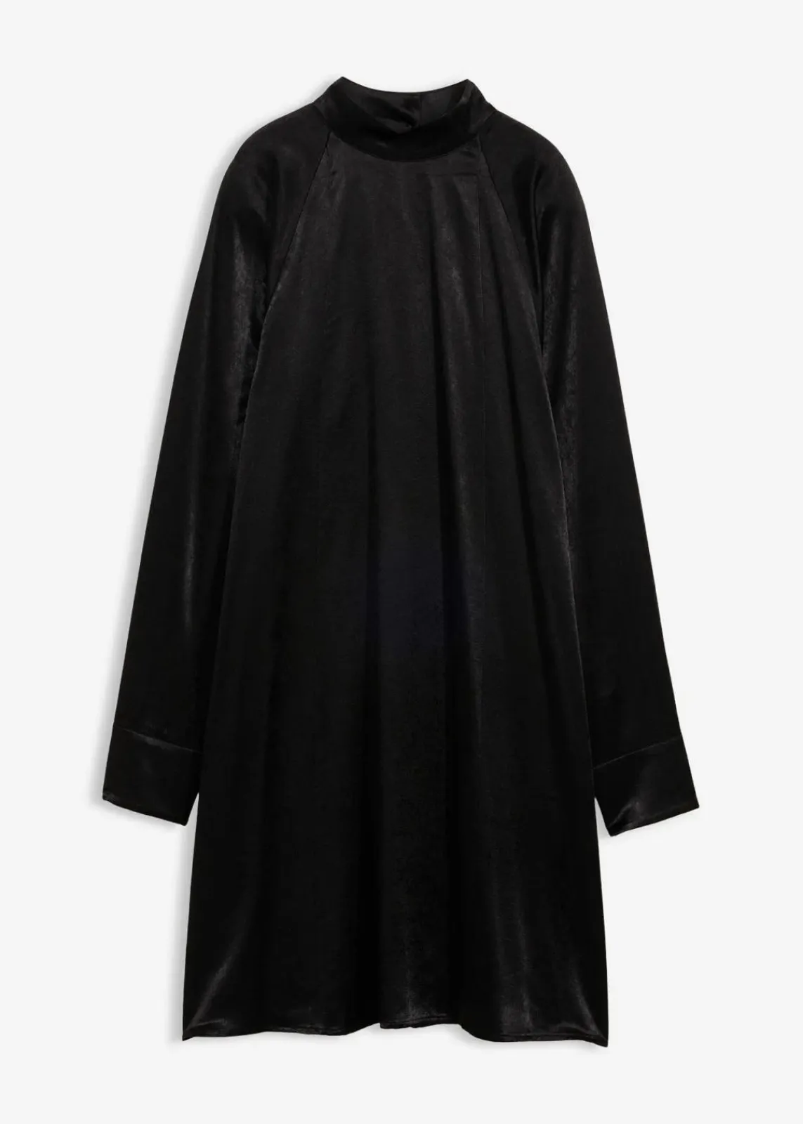 bonprix Kleider|Bekleidung·Pullover & Strickjacken^Kleid aus Viskose-Mix schwarz