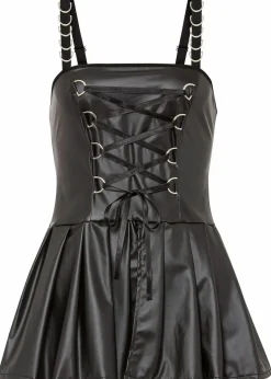 bonprix Erotikwäsche^Kleid aus Wetlook schwarz