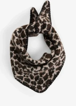 bonprix Schals & Tücher|Schuhe & Accessoires In Spezialgrößen·Tücher & Ponchos^kleines Tuch beige/braun leo