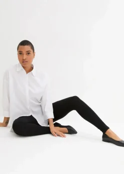 bonprix Bekleidung·Röcke|Bekleidung·Kleider^Knöchelfreie Leggings schwarz