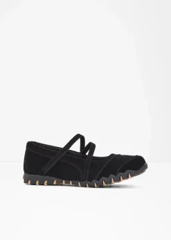 bonprix Komfortschuhe|Sommerschuhe^Komfort-Mary-Janes mit flexibler Sohle schwarz