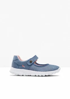 bonprix Komfortschuhe|Sommerschuhe^Komfort-Mary-Janes mit leichter Sohle blau/rosa