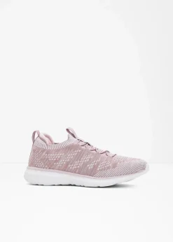bonprix Komfortschuhe|Sport- & Trekkingschuhe^Komfort-Slip-In-Sneaker aus Soft-Material flieder