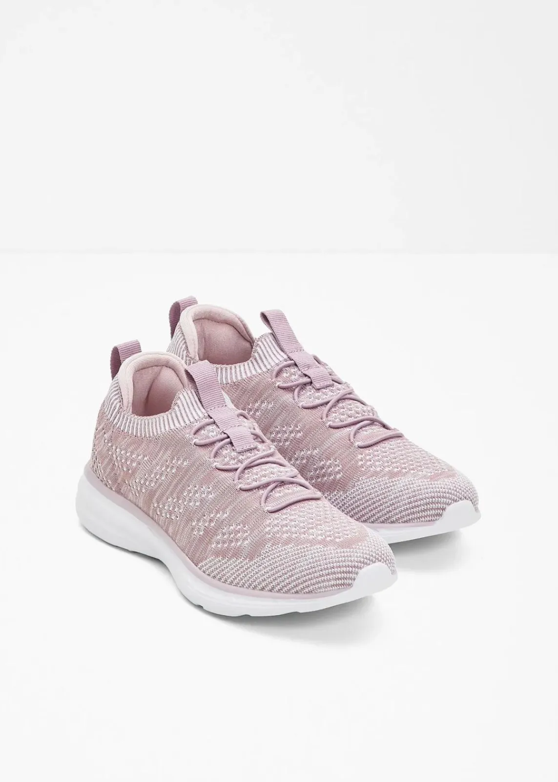 bonprix Komfortschuhe|Sport- & Trekkingschuhe^Komfort-Slip-In-Sneaker aus Soft-Material flieder