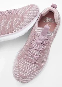 bonprix Komfortschuhe|Sport- & Trekkingschuhe^Komfort-Slip-In-Sneaker aus Soft-Material flieder