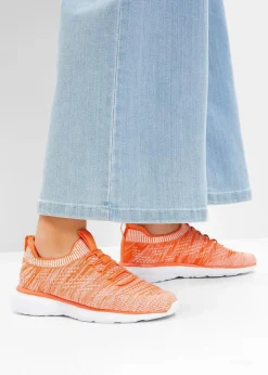 bonprix Sneaker|Sport- & Trekkingschuhe^Komfort-Slip-In-Sneaker aus Soft-Material hellorange