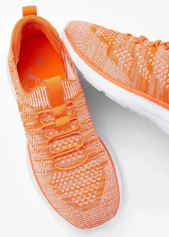 bonprix Sneaker|Sport- & Trekkingschuhe^Komfort-Slip-In-Sneaker aus Soft-Material hellorange
