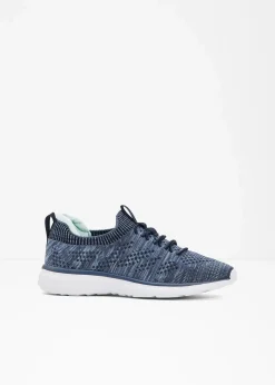 bonprix Sneaker|Sport- & Trekkingschuhe^Komfort-Slip-In-Sneaker aus Soft-Material blau