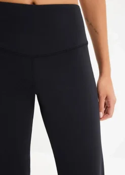 bonprix Bekleidung·Sweat|Bekleidung·Kleider^Komfort-Sport-Leggings, gerades Bein, schnelltrocknend schwarz