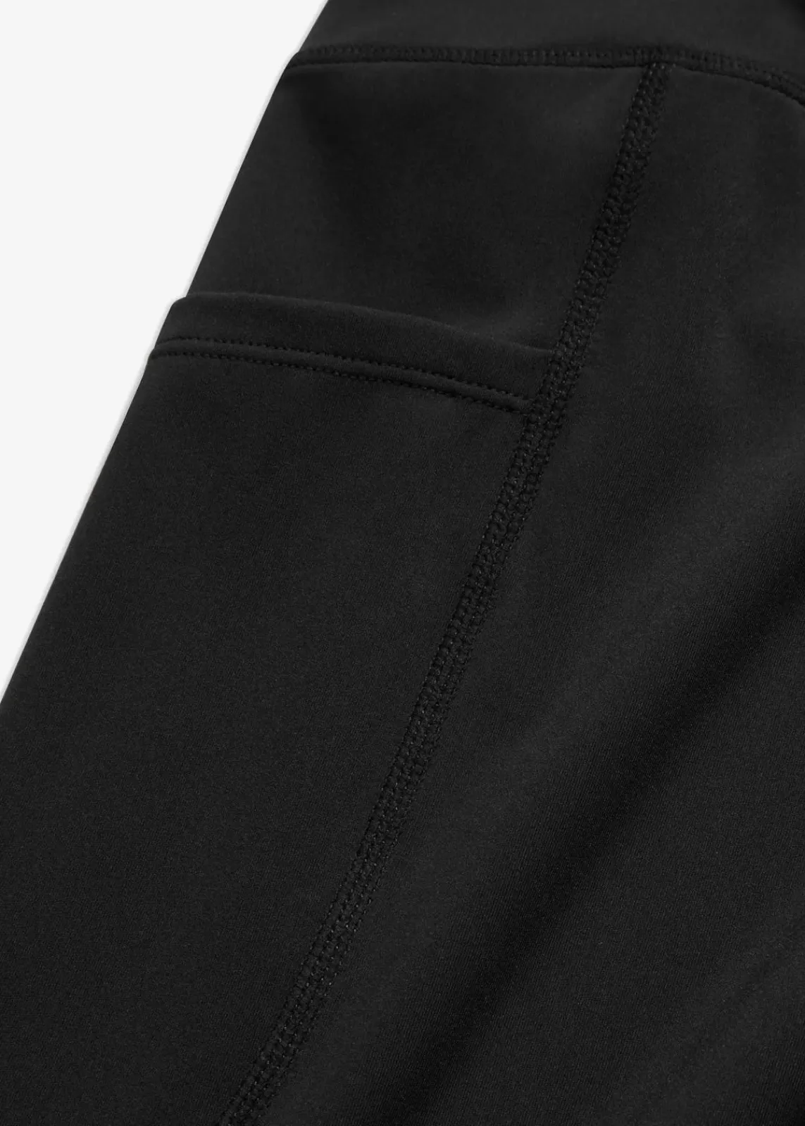 bonprix Sportbekleidung|Bekleidung·Kleider^Komfort-Sport-Leggings mit Handytasche, schnelltrocknend schwarz