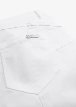 bonprix Bekleidung·Kleider|Hosen^Komfort-Stretchhose weiß