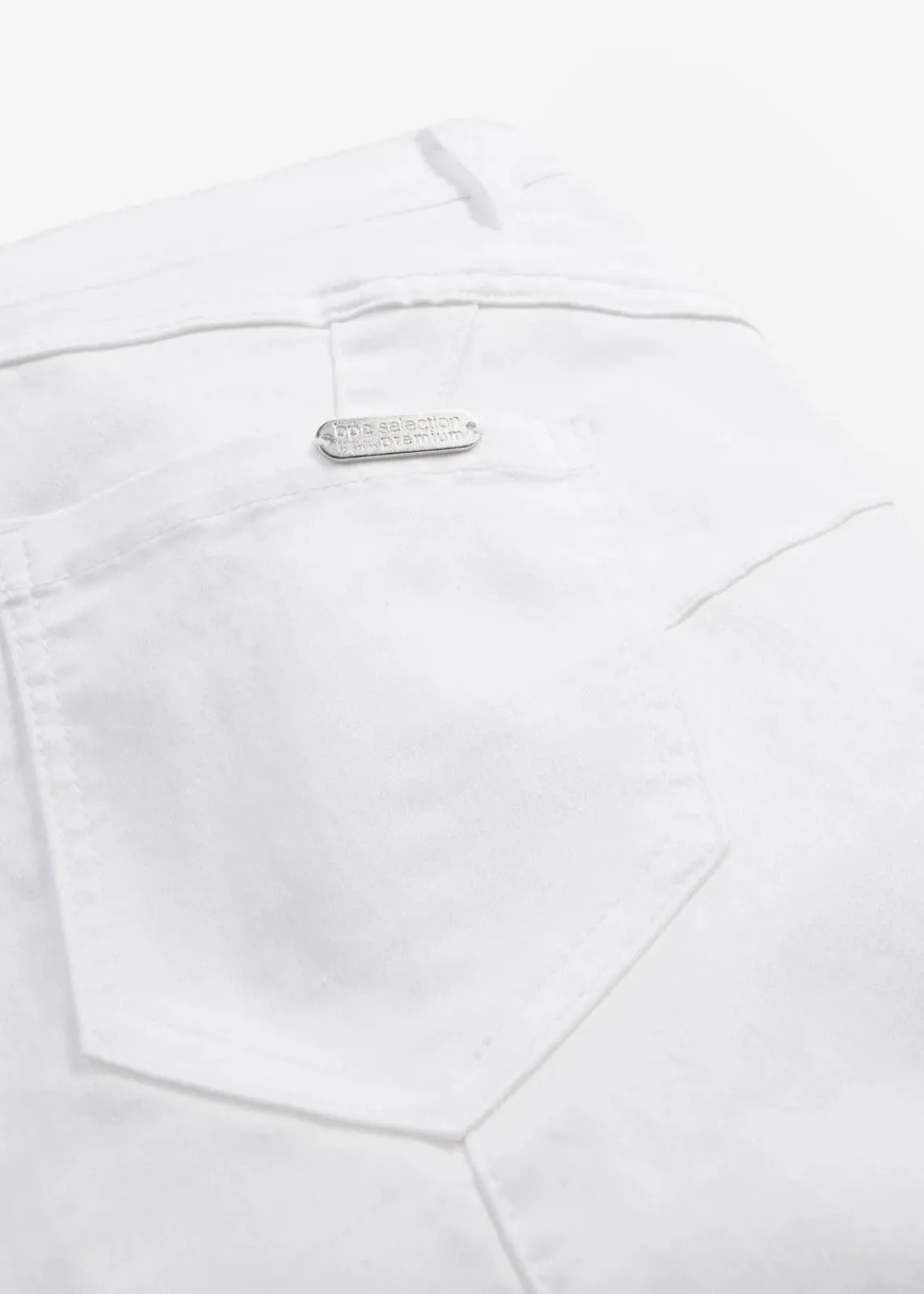 bonprix Bekleidung·Kleider|Hosen^Komfort-Stretchhose weiß