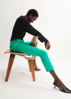 bonprix Hosen|Bekleidung·Kleider^Komfort-Stretchhose jadegrün