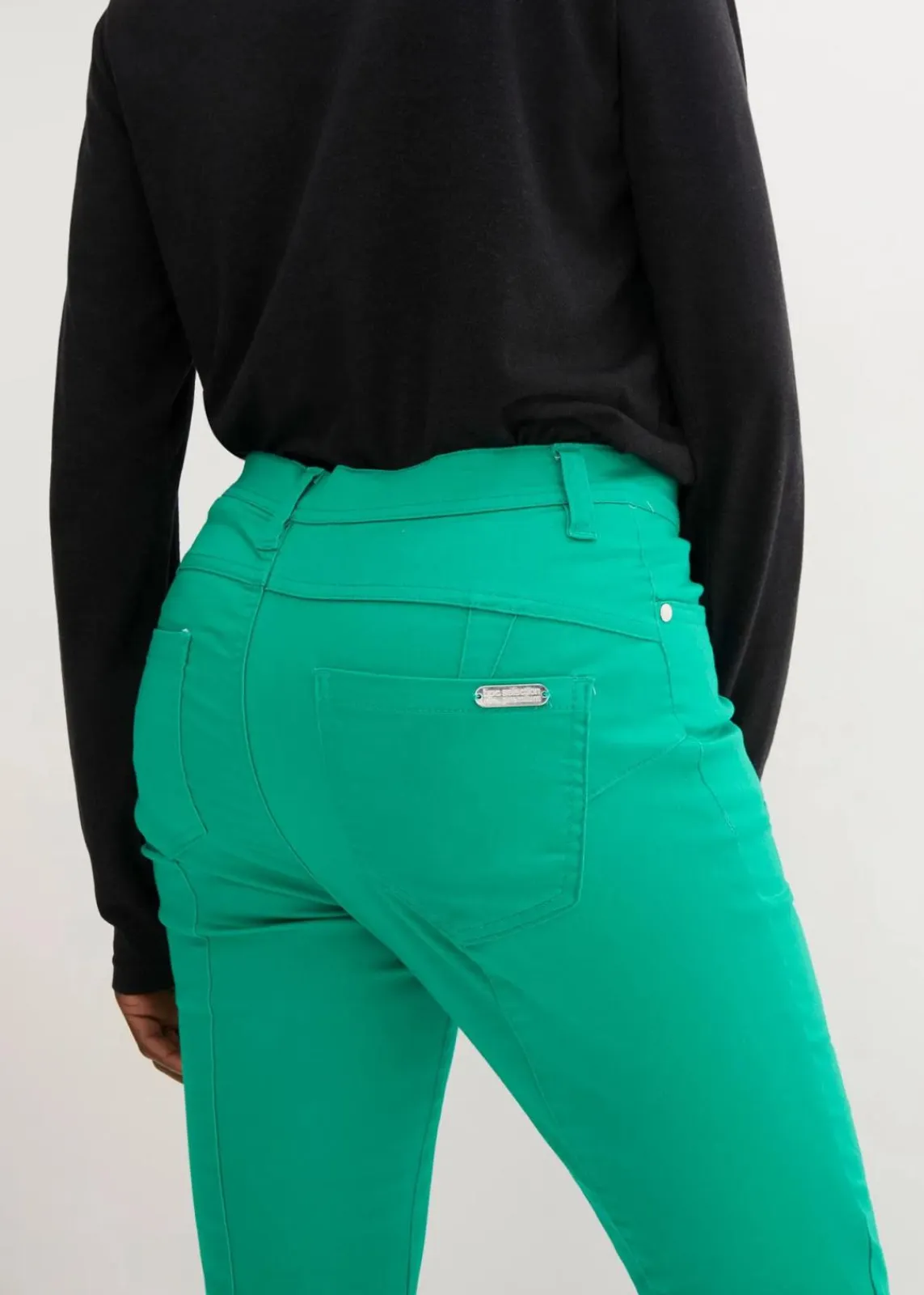 bonprix Hosen|Bekleidung·Kleider^Komfort-Stretchhose jadegrün