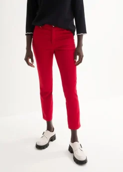 bonprix Hosen|Bekleidung·Kleider^Komfort-Stretchhose chillirot