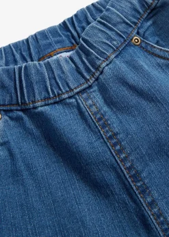 bonprix Jeans|Bekleidung·Shirts & Tops^Komfort-Stretch-Treggings mittelblau used