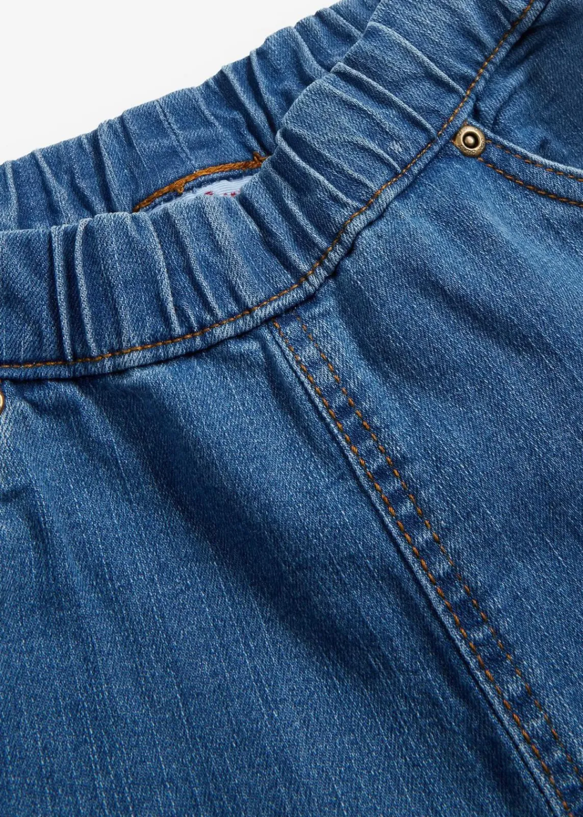 bonprix Jeans|Bekleidung·Shirts & Tops^Komfort-Stretch-Treggings mittelblau used