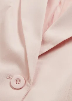 bonprix Blazer|Nachhaltigere Materialien^Kurzblazer perlrosa