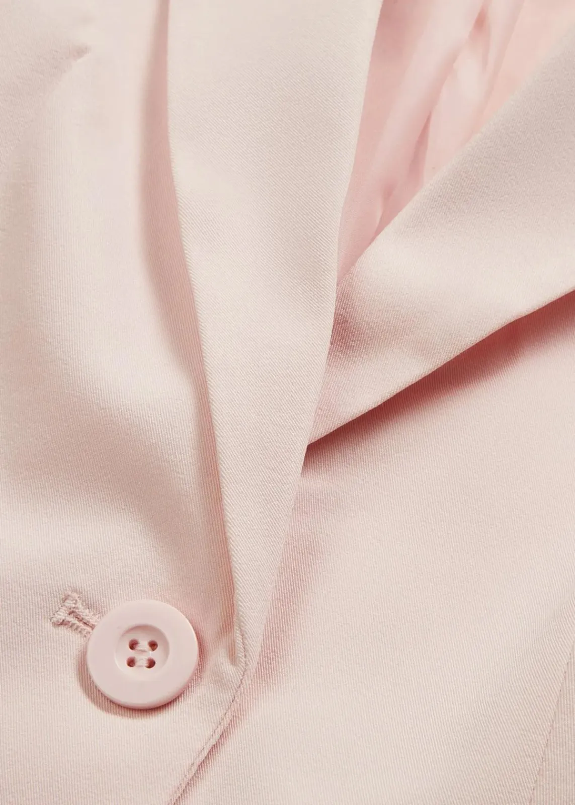 bonprix Blazer|Nachhaltigere Materialien^Kurzblazer perlrosa