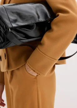 bonprix Bekleidung·Hosen|Jacken & Mäntel^Kurze Jacke in Wolloptik haselnuss