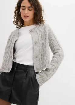 bonprix Shorts|Hosen^Kurze Lederimitat-Shorts schwarz