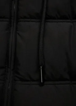 bonprix Bekleidung·Hosen|Nachhaltigere Materialien^Kurze Steppjacke schwarz
