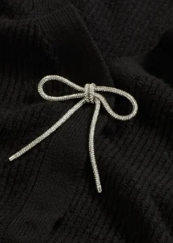 bonprix Bekleidung·Umstandsmode|Strickmode^Kurze Strickjacke schwarz