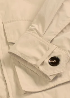 bonprix Bekleidung·Hosen|Jacken & Mäntel^Kurze Trenchjacke grünbeige