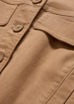 bonprix Bekleidung·Hosen|Jacken & Mäntel^Kurze Twill-Jacke camel