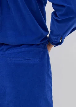 bonprix Bekleidung·Sportbekleidung|Zweiteiler & Sets^Kurzer Cordrock edelsteinblau