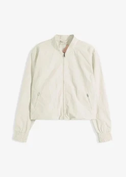 bonprix Bekleidung·Hosen|Jacken & Mäntel^Kurzer Soft-Blouson natur