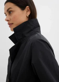 bonprix Jacken & Mäntel^kurzer Trenchcoat schwarz
