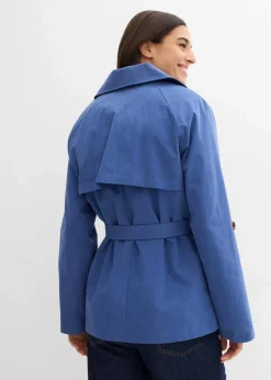 bonprix Jacken & Mäntel^kurzer Trenchcoat hellindigo